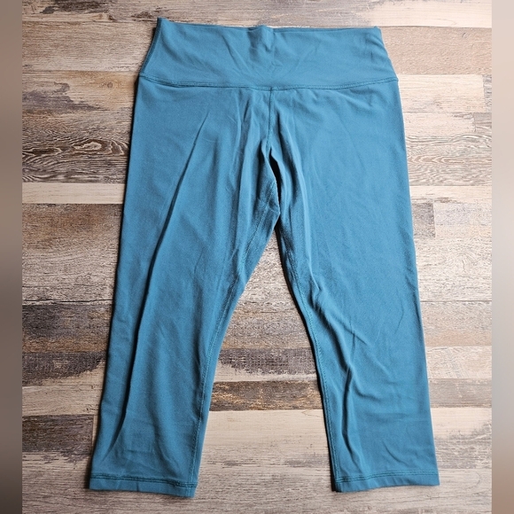 Athleta Transcend Capri Women's XL Teal - Picture 1 of 9